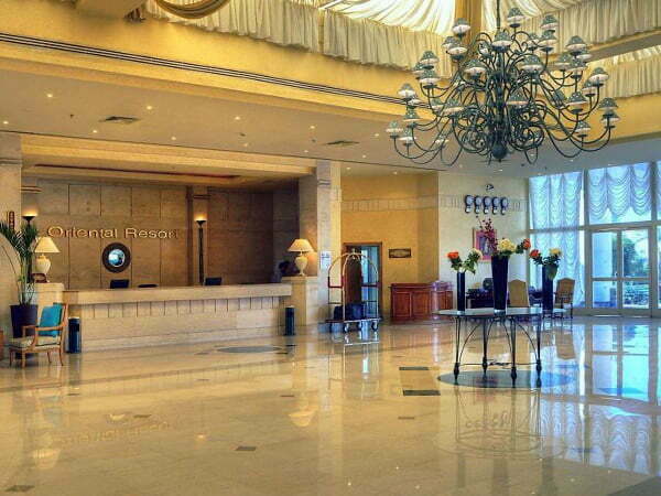 Outdoor marble installation